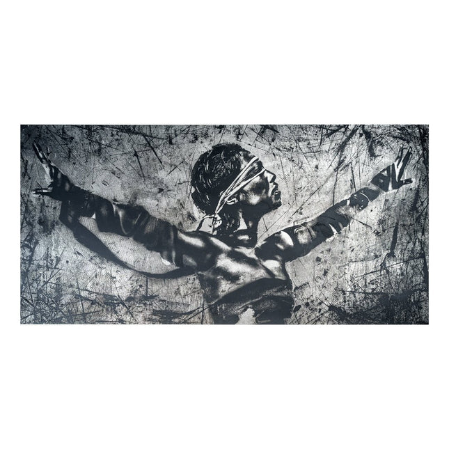 Faith Steel Metal HPM Etched Print by Eddie Colla