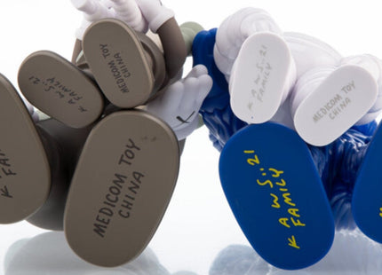 Family- Brown/Blue/White Fine Art Toy by Kaws- Brian Donnelly
