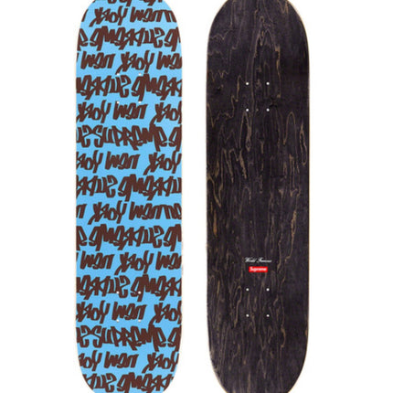 Fat Tip Light Blue Skateboard Art Deck by Supreme