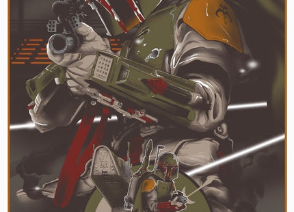 Fett Silkscreen Print by Vance Kelly