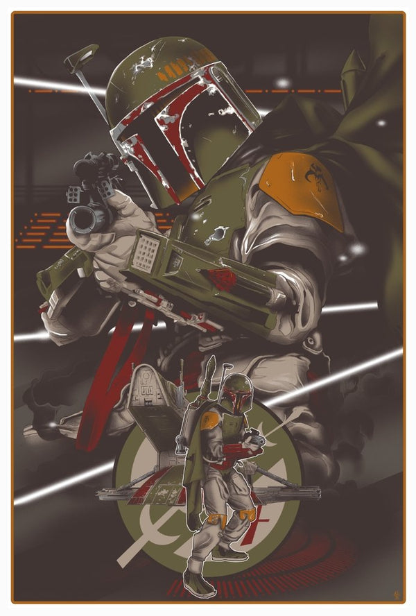 Sérigraphie Fett par Vance Kelly