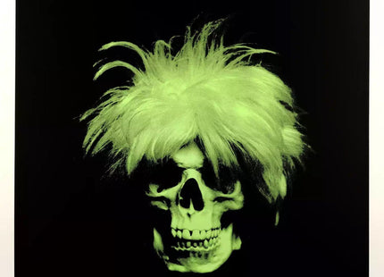 Figment- Green On Black Silkscreen Print by Ron English