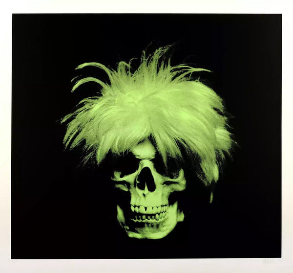 Figment- Green On Black Silkscreen Print by Ron English- POPaganda