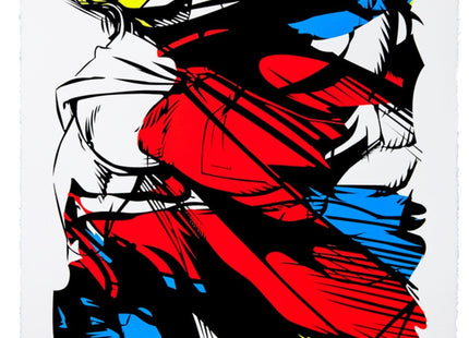 Figure No 7 Silkscreen Print by ASVP