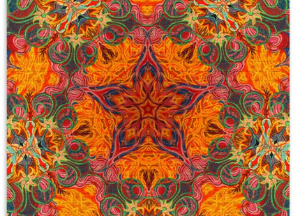 Fire Blotter Paper Archival Print by Joe Mangrum
