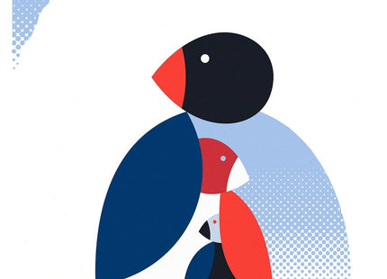 Flock Silkscreen Print by Jim Houser