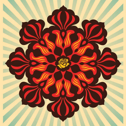 Flowering Dignity Silkscreen Print by Ernesto Yerena Montejano- Hecho Con Ganas