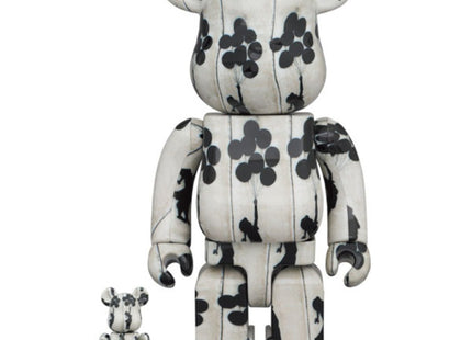 Flying Balloons Girl 100% 400% Be@rbrick by Brandalised x Medicom Toy x Banksy