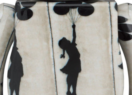 Flying Balloons Girl 100% 400% Be@rbrick by Brandalised x Medicom Toy x Banksy