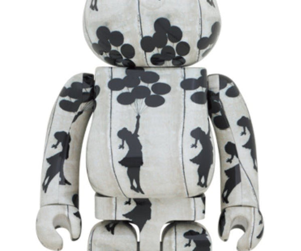 Flying Balloons Girl 1000% Be@rbrick by Brandalised x Medicom Toy 