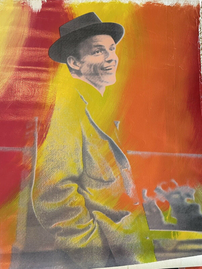Frank Sinatra Fondly HPM Serigraph Print by Steve Kaufman SAK