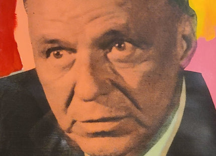 Frank Sinatra The Chairman Original Oil Painting by Steve Kaufman SAK