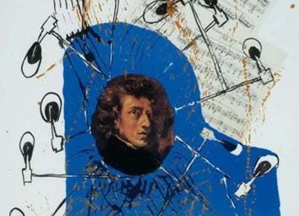 Frederic Chopin Lithograph Print by Arman