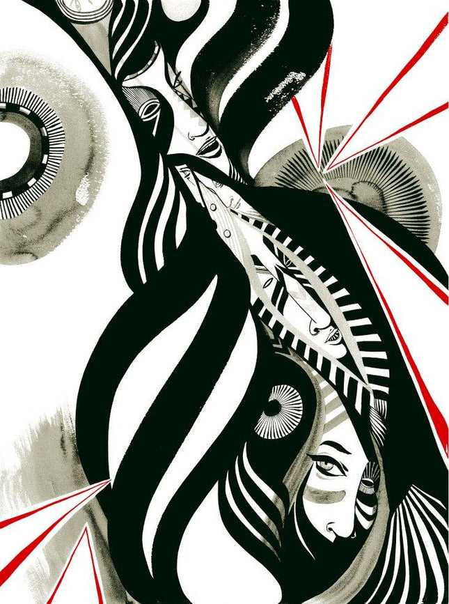 From Every Angle AP Silkscreen Print by Lucy McLauchlan