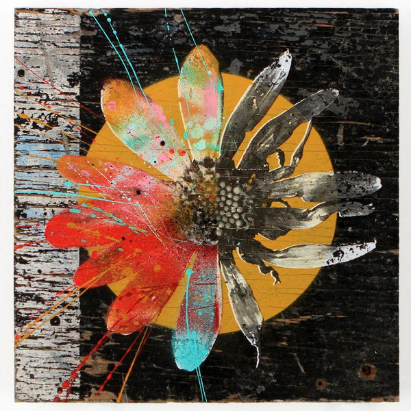 From The Ground Up Round 2 #22 Impression de peinture HPM originale par Meggs