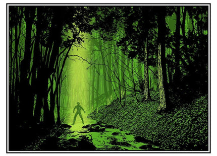 From The Shadows Silkscreen Print by Russell Moore