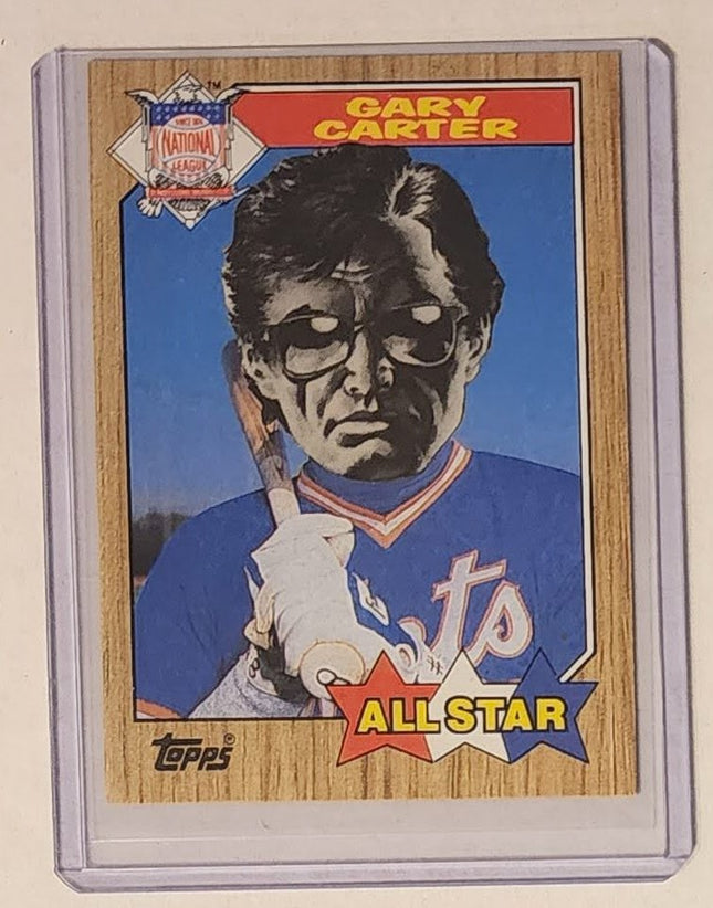 Gary Carter Tuff 70s Guy Mets Original Collage Baseball Card Art by Pat Riot