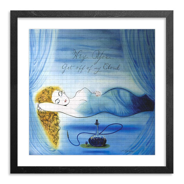 Get Off My Cloud Blotter Paper Archival Print by Niagara