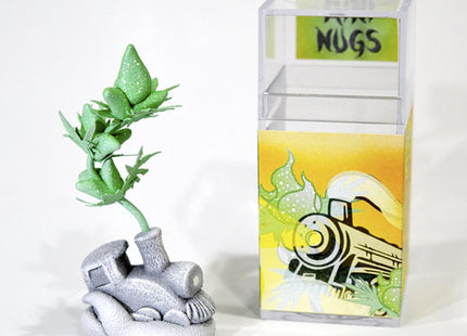 Ghost Haze Train Mini Nugs Sculpture by Nugg Life NY- Ian Ziobrowski