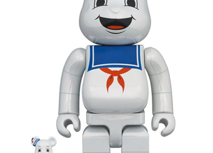 Ghostbusters Stay Puft Marshmallow Man 100% & 400% Be@rbrick