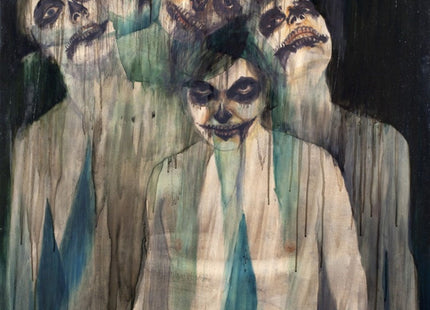 Ghoul's Night Out Giclee Print by Christine Wu