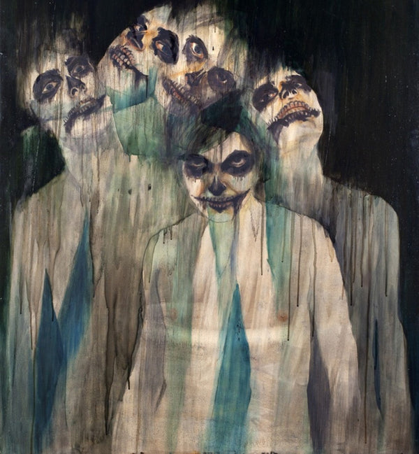 Ghoul's Night Out Giclee Print by Christine Wu