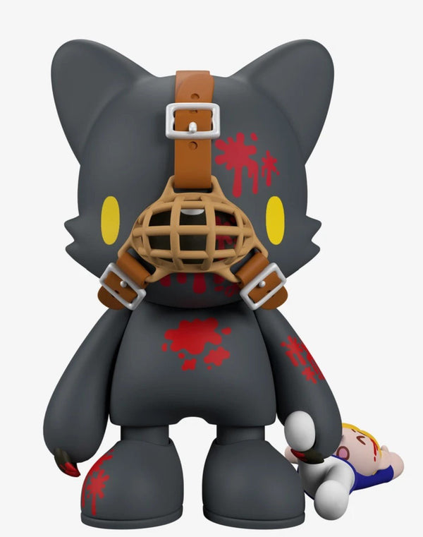 Gloomy in Black Art Toy by Mori Chack x SuperPlastic