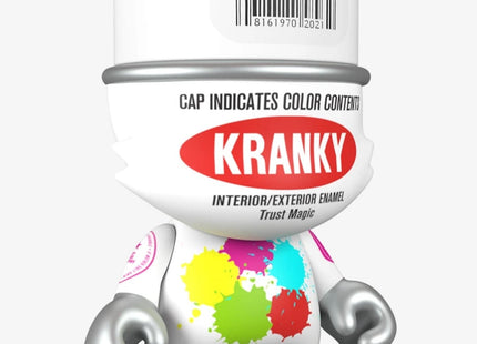 Glossy White SuperKranky SuperPlastic Art Toy by Sket-One