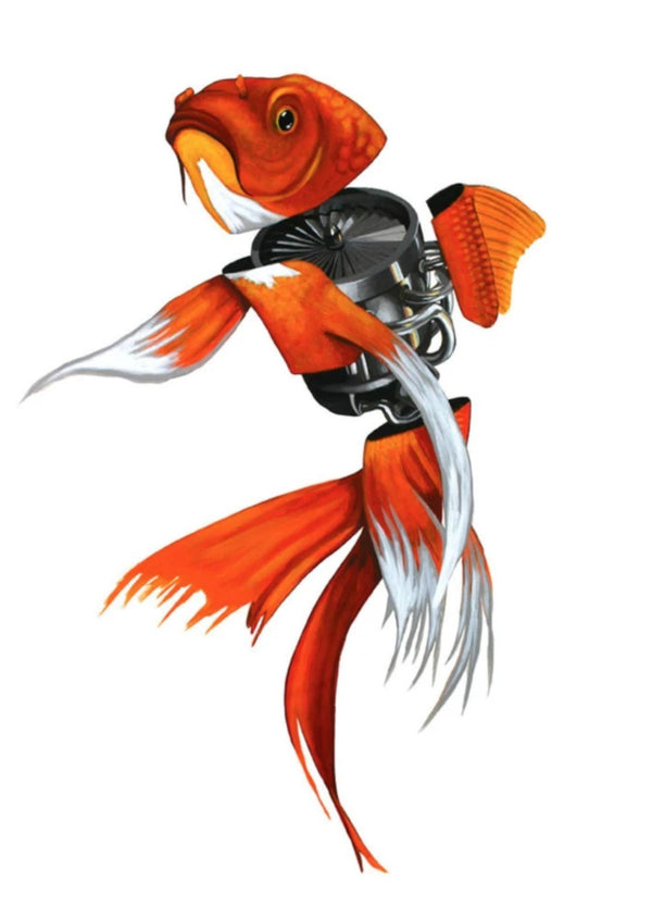 Impression Giclée Dorée par Robert Bowen