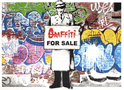 Graffiti for Sale Silkscreen by Hijack