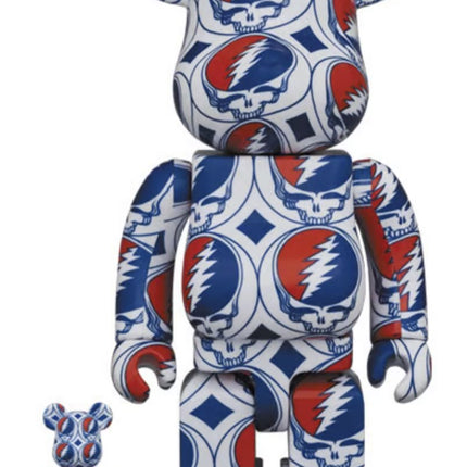 Grateful Dead Steal Your Face 100% & 400% Be@rbrick