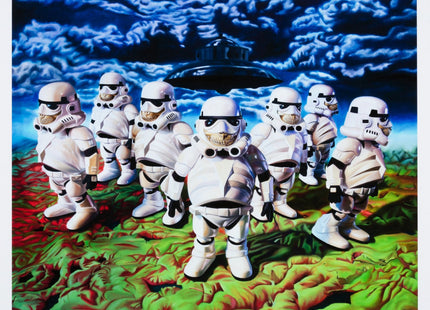 Grin Guard Archival Print by Ron English