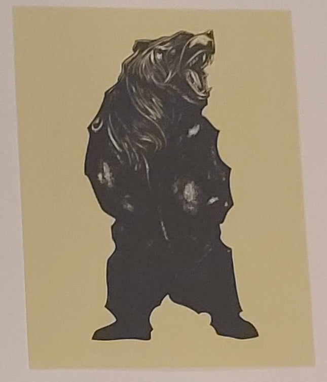 Grizzly Bear Silkscreen Print by John Vogl