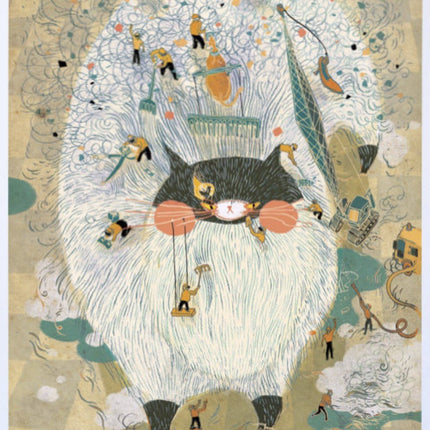 Grooming Day Giclee Print by Victo Ngai