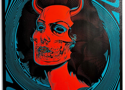 Habibi- Demon HPM Hand-Embellished Giclee Print by Marwan Shahin