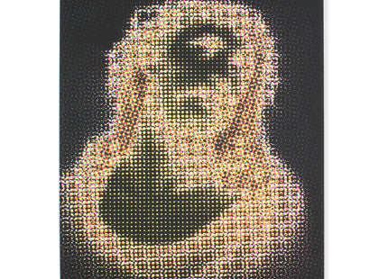 Halftone Jesus Black Silkscreen Print by SSUR- Ruslan Karablin
