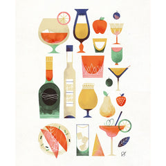 Happy Hour Giclee Print by Sol Linero