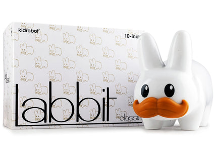 Happy Stache Labbit 10 Inch Art Toy by Frank Kozik