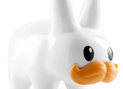 Happy Stache Labbit 10 Inch Art Toy by Frank Kozik
