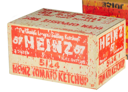 Heinz Tomato Ketchup Box II-P Lithograph Sculpture by Madsaki