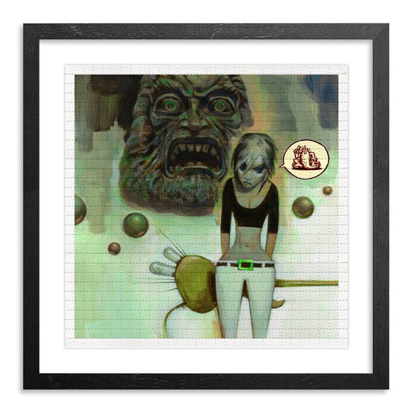 Herold of Z Blotter Paper Archival Print by Glenn Barr