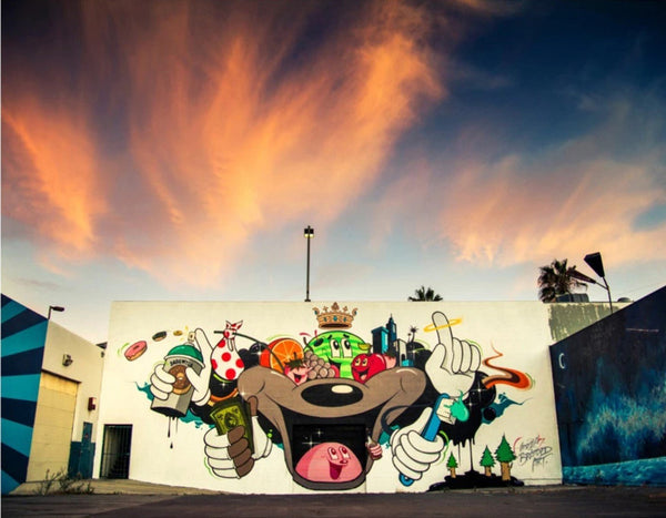 Holiday Mural 2011 Giclee Print by Dabs Myla