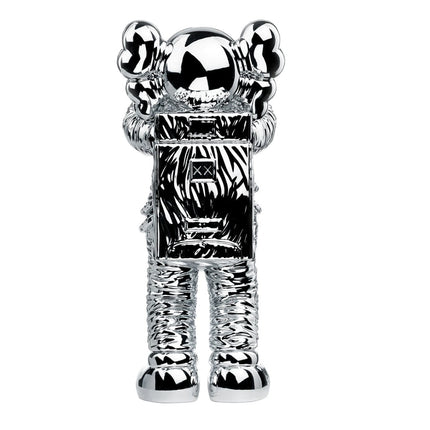 Holiday Space- Silver Fine Art Toy by Kaws- Brian Donnelly