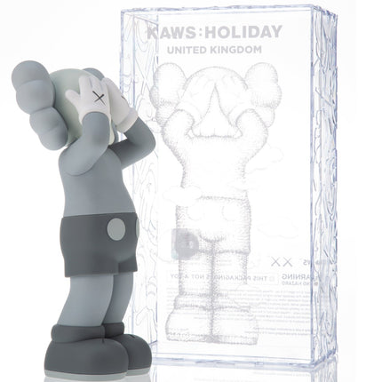 Holiday United Kingdom UK- Grey Fine Art Toy by Kaws- Brian Donnelly