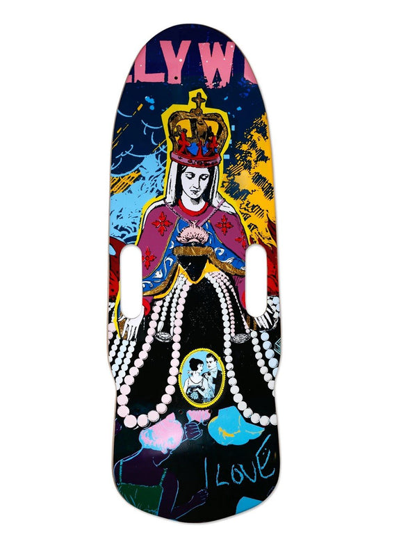 Hollywood Deck Skateboard by Faile  Silkscreen