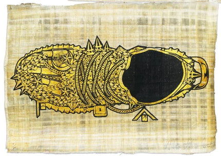 Holy Grails Yeezys Papyrus- Top Silkscreen Print by Marwan Shahin