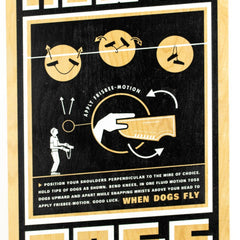 How To Toss Silkscreen Print by Skewville