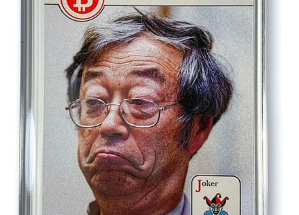 I Am Not Satoshi Nakamoto Rookie Card by GAS Trading Card