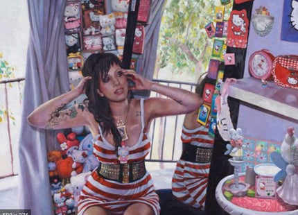 I Heart Hello Kitty! Giclee Print by Natalia Fabia