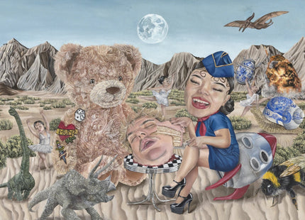 I Love Cake Archival Print by Micca Young